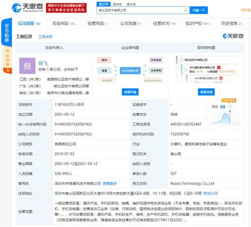 中興子品牌努比亞成被執行人，中國軟件業務收入百強榜單發布凸顯行業挑戰